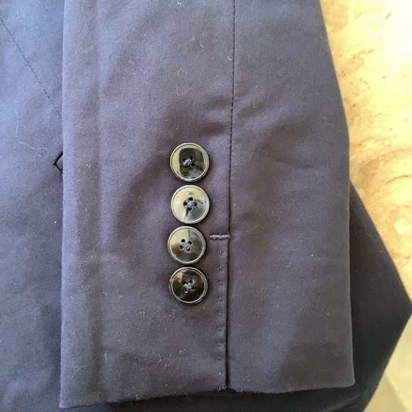 Zara Man navy blue blazer size USA 38‎ two buttons classic elegant casual - Picture 15 of 16